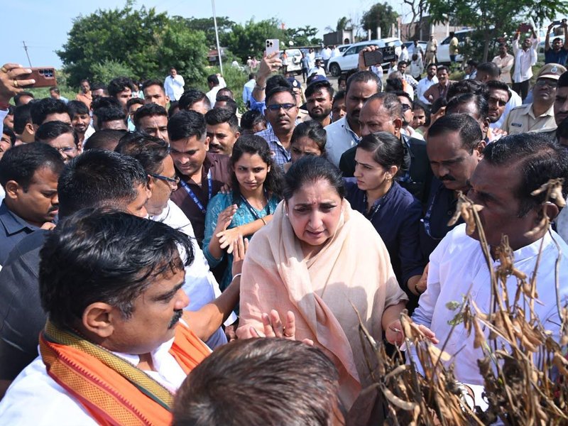 Sunetra Pawar assures direct support to drought-hit farmers; vows no one will be left behind