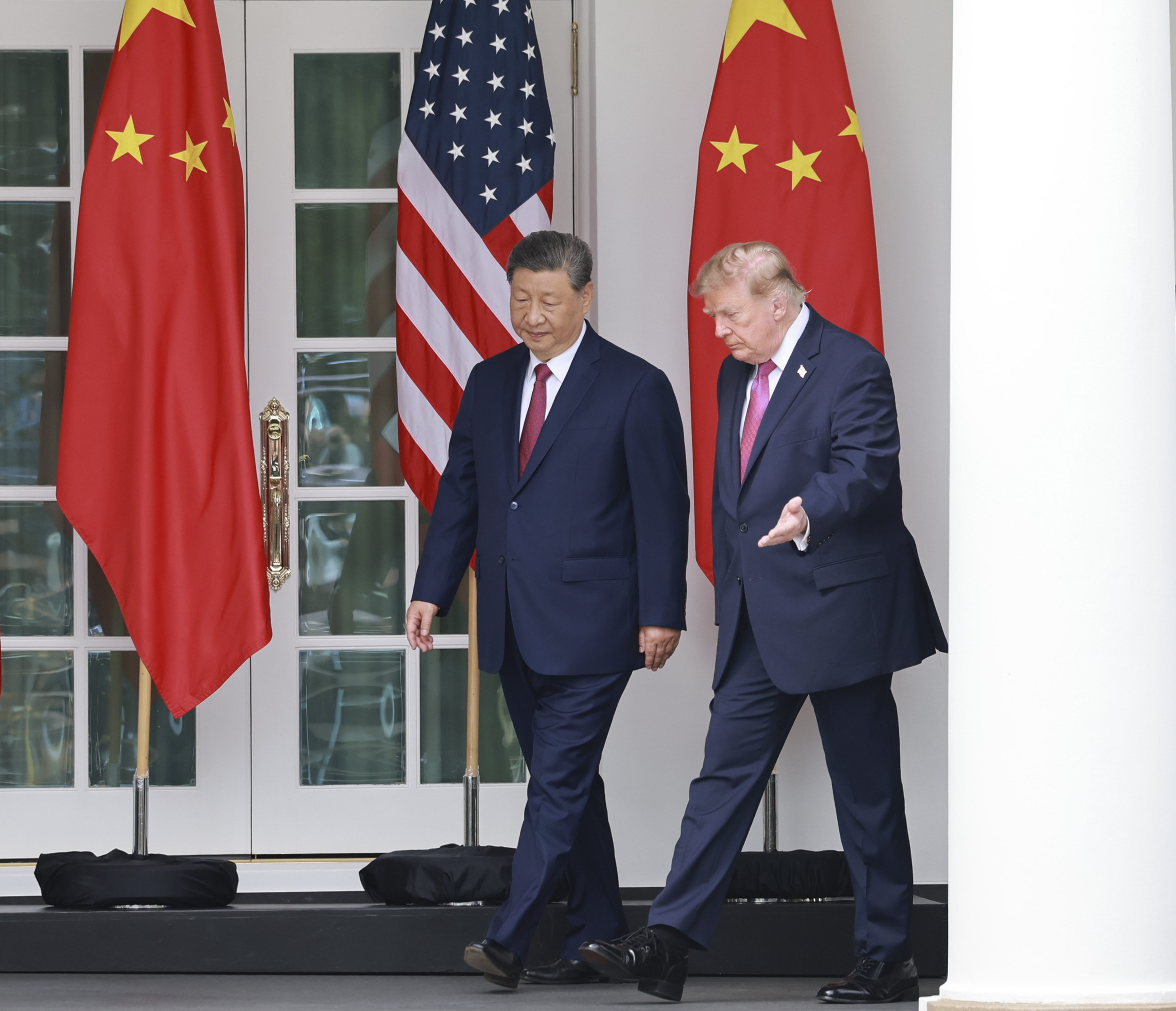 Trump says China arms sale not discussed with Xi