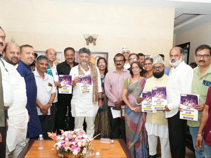 Shivakumar seeks Form 7 data amid SIR row in K’taka