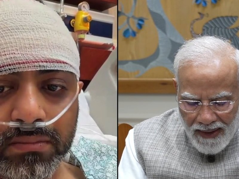 ‘Indians don’t take lives, they risk their own to save others’: PM Modi to Capt Smit Machchhar