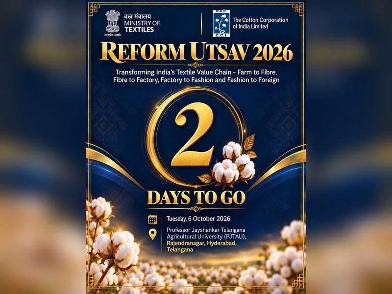 CCI to showcase technology-driven cotton procurement reforms at under Reform Utsav 2026