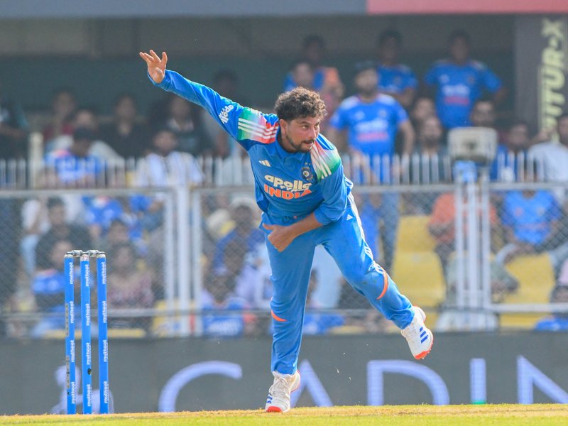 Kuldeep wins Impact Player of the Series award after ODI series win over the West Indies