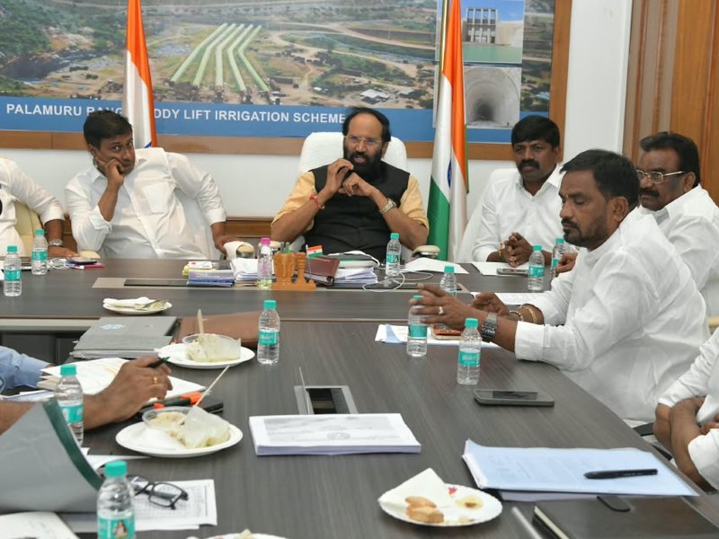 SLBC tunnel project moves beyond geological challenge: Uttam Kumar Reddy