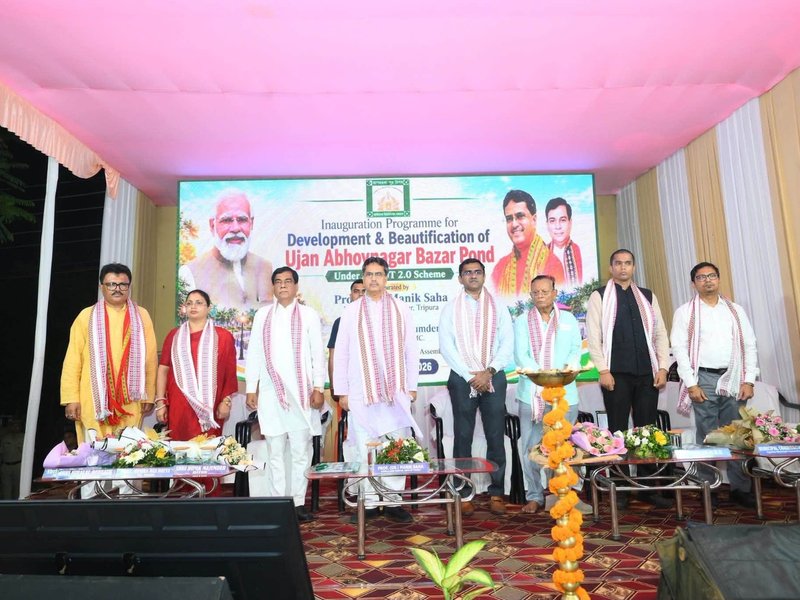 Tripura govt preparing master plan to modernise urban local bodies: CM Saha