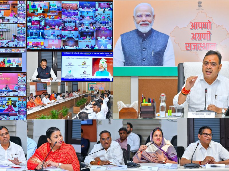 Rajasthan CM asks urban bodies to transform cities in 100 days
