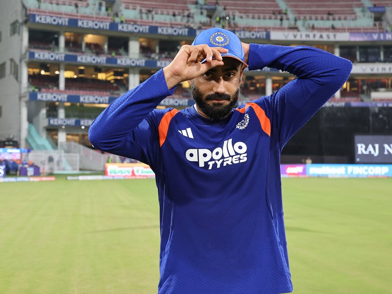 1st T20I: Naman Dhir debuts as India elect to bowl against WI in Lucknow