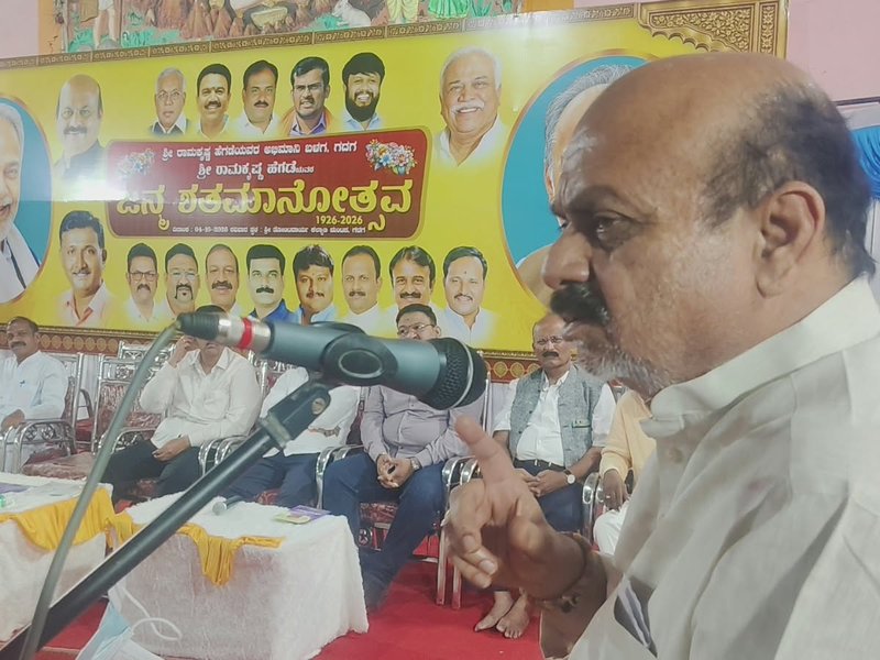 Rahul Gandhi using SIR protest to deflect criticism: Basavaraj Bommai