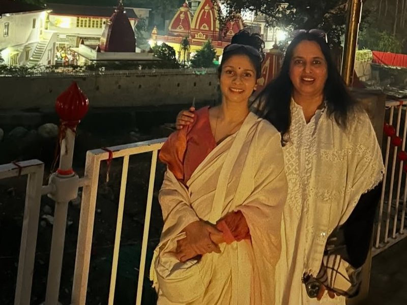 Tanishaa Mukherjee visits Neem Karoli Baba’s Kainchi Dham, says ‘Bulawa Aata Hai’