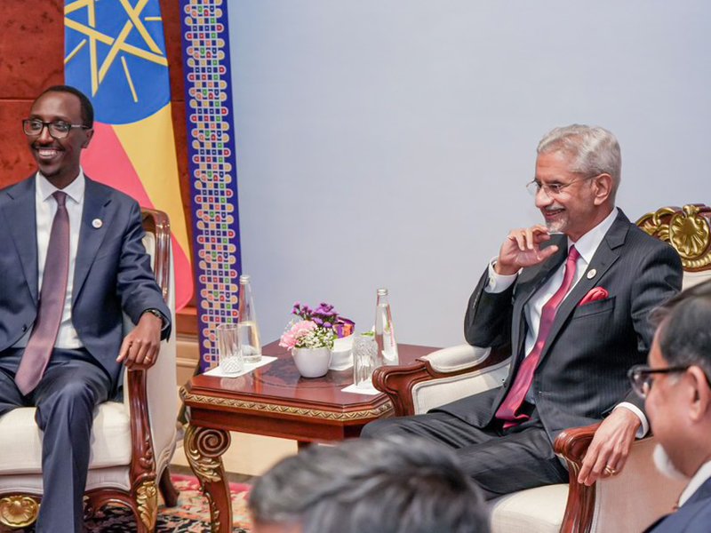 EAM Jaishankar congratulates Ethiopian Foreign Minister on re-appointment