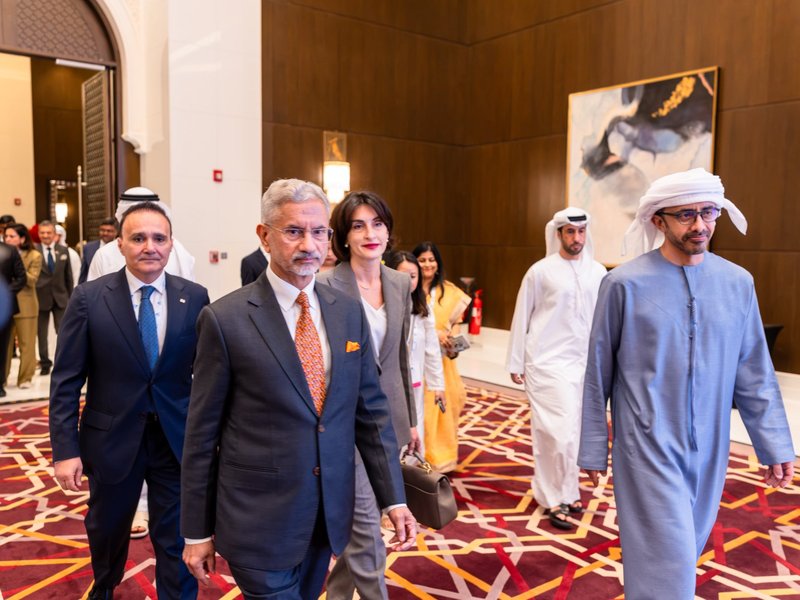 EAM Jaishankar, UAE FM Al-Nahyan discuss bilateral ties, global issues