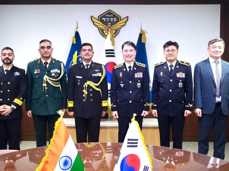 Indian and South Korean coast guards identify future areas of engagement