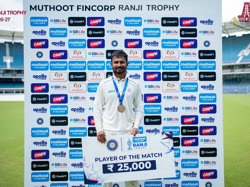 Ranji Trophy: Sai Kishore guides Tamil Nadu to victory; UP, Bengal and Vidarbha register wins