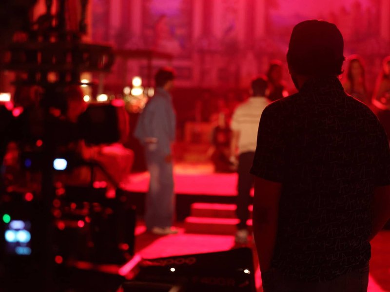 Sharwanand's 'George Krish' unit begins filming mass retro song