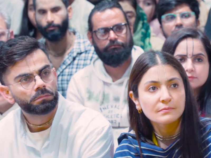 Anushka Sharma, Virat Kohli attend Krishna Das’s kirtan in Mumbai